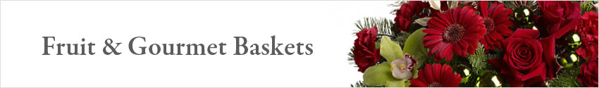 Send Holiday Fruit and Gourmet Baskets with Nature's Wonders Florist