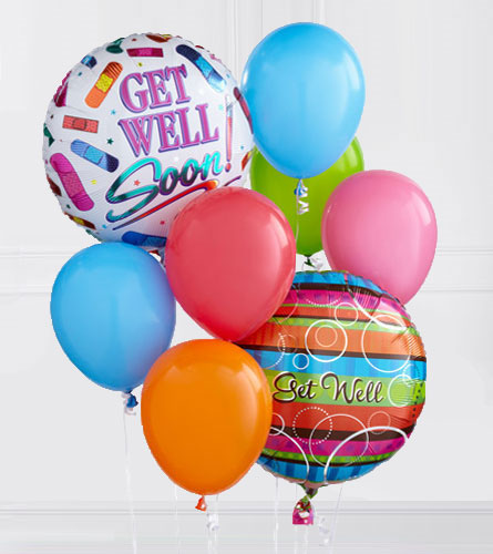 Get Well Soon Balloon Bouquet