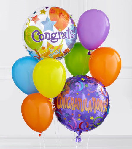 Congratulations Balloon Bouquet