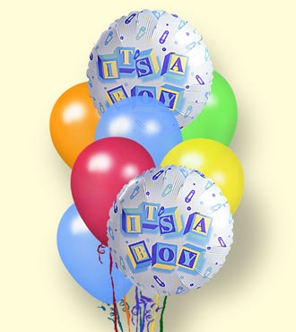 It's a Boy! Balloon Bouquet