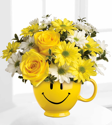 Teleflora's Be Happy Mug