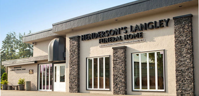 Flower Delivery to Henderson's Langley Funeral Home Henderson's Langley Funeral Home